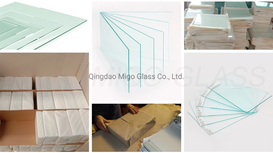 Customized Size 2mm, 2.2mm Clear Float Glass, Ultra-Thin Glass, Ar Glass, AG Glass for Picture Frames/Display Cases/Museum Display with Lower Light Reflections