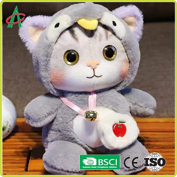 Cute Healing Cat Doll Toy Cat Plush Action Figure