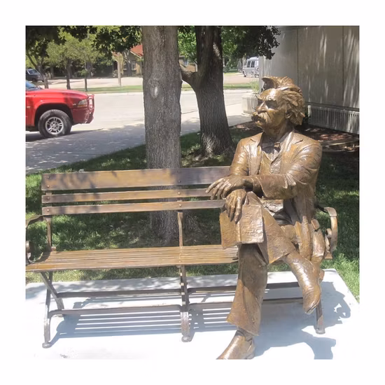 Customized Life-Size Bronze Rodin Sculpture for Outdoor Decor