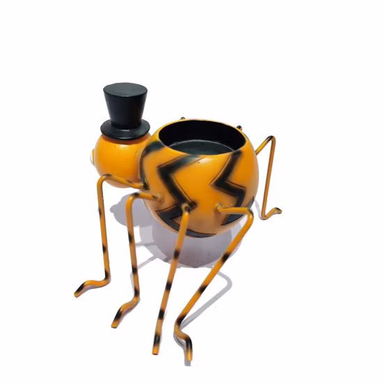 Halloween Decoration Animal Iron Craft Material Spider Pumpkin Appendages Figurine Statues