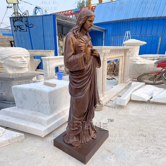 Customized Jesus Statue for Sale in Bronze Catholic Church Religious Christ Life-Size